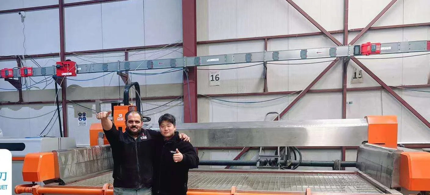 Rich waterjet installed in Yildirim, Turkey, December 2025