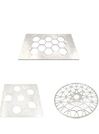 Aluminum: perforated and lattice panels