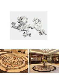 Marble: medallions and inlay floors